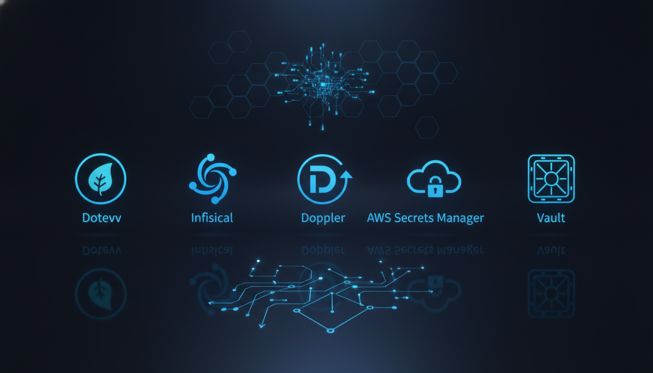 Secrets Management Tools Comparison: Dotenv, Infisical, Doppler, AWS Secrets Manager, and Vault Compared